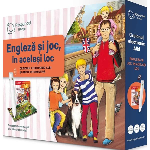 Pachet 2.0 Raspundel Istetel: Creion si carte engleza si joc, in acelasi loc