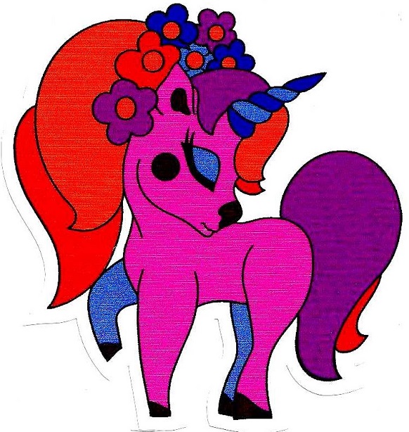 Set creativ: Tricou alb copii. Marimea XS Model: Dragon + Carioci