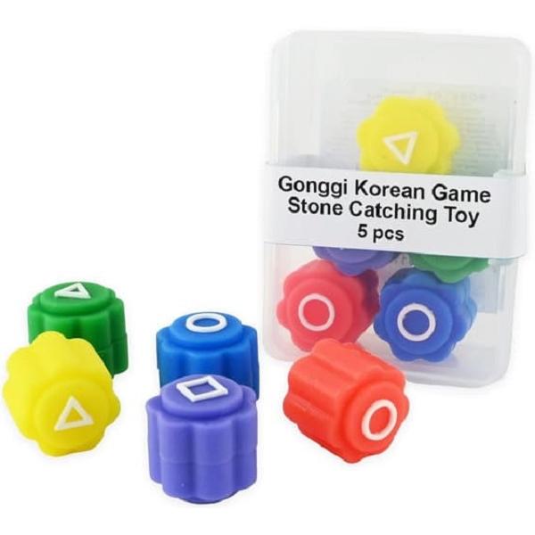 Joc de indemanare: Gonggi. 5 piese