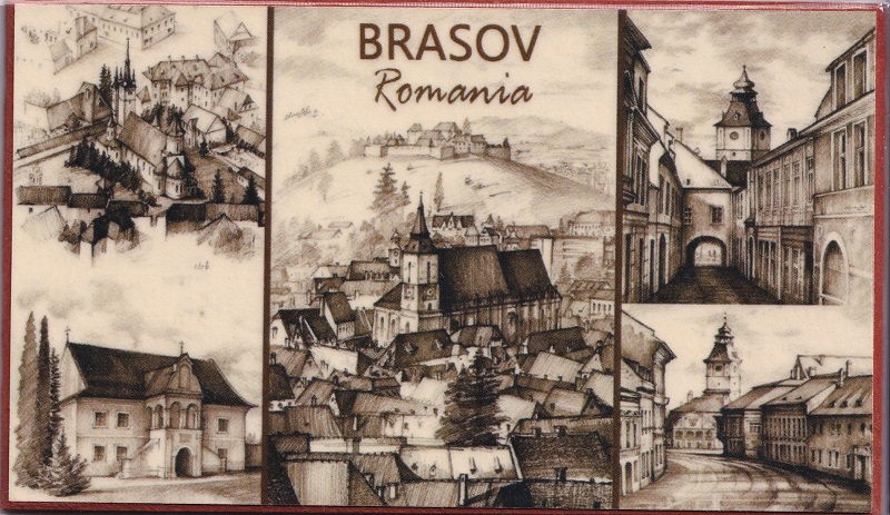 Magnet colaj: Brasov Nr.11. Bobei Art