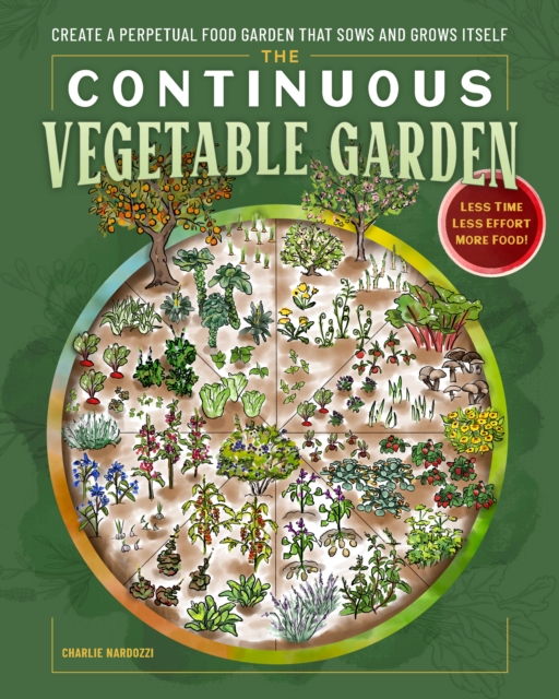 Coperta cărții 'Continuous Vegetable Garden - Charlie Nardozzi'