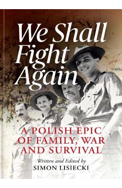 Coperta cărții 'We Shall Fight Again - Simon Lisiecki'