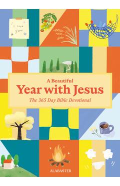 Coperta cărții 'A Beautiful Year with Jesus (Sc): The Daily Devotional for 365 Days in the Bible -'