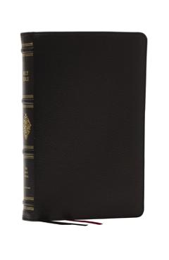 Coperta cărții 'Kjv, Personal Size Reference Bible, Sovereign Collection, Black Premium Goatskin Leather, Premier Collection, Comfort'