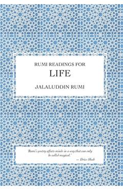 Coperta cărții 'Rumi Readings for Life - Jalaluddin Rumi'