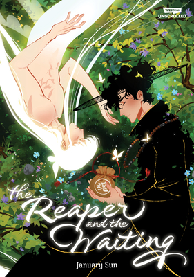 Coperta cărții 'The Reaper and the Waiting: A Webtoon Unscrolled Graphic Novel - January Sun'