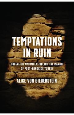 Poza produsului Temptations in Ruin: Sovereign Accumulation and the Making of Post-Genocide Turkey - Alice Von Bieberstein