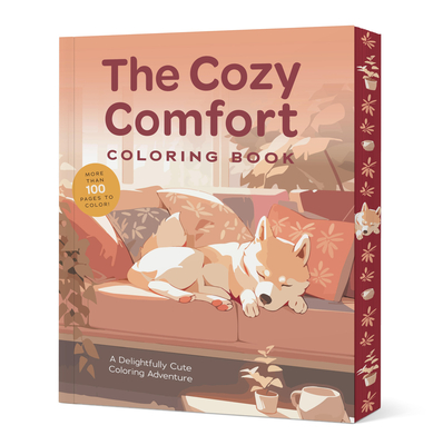 Coperta cărții 'The Cozy Comfort Coloring Book: A Calming Coloring Adventure -'