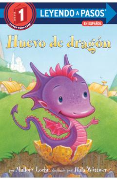 Coperta cărții 'Huevo de Dragón (Dragon Egg Spanish Edition) - Mallory Loehr'