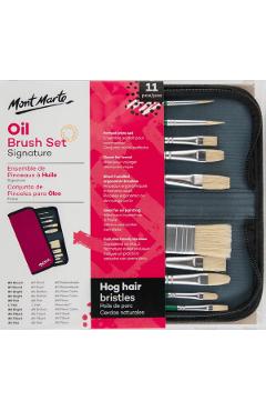 Imaginea produsului 'Set pensule Mont Marte în mapă. Pictură ulei'