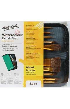 Imaginea produsului 'Set pensule Mont Marte în mapă. Acuarelă'