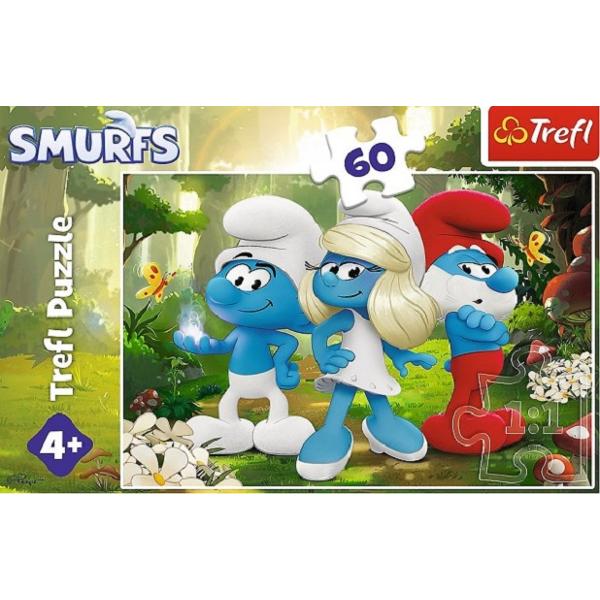 Puzzle 60. Padurea fermecata de Strumfi