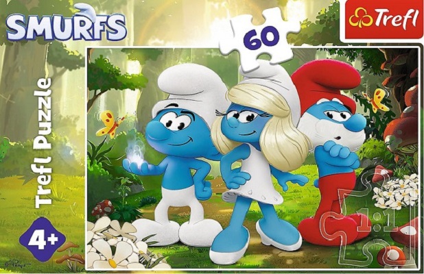 Puzzle 60. Padurea fermecata de Strumfi