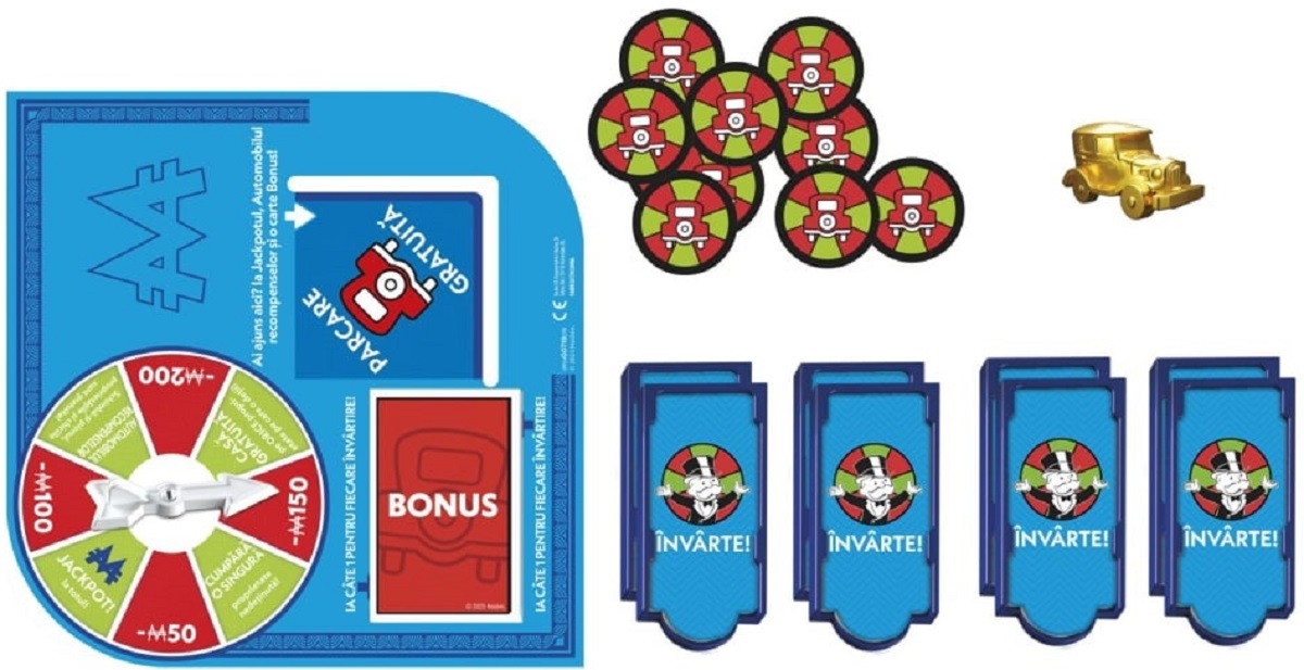 Monopoly. Extensie: Jackpot de Parcare gratuita