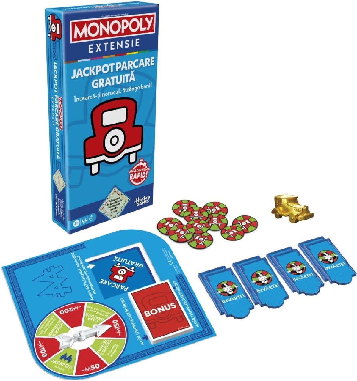 Monopoly. Extensie: Jackpot de Parcare gratuita