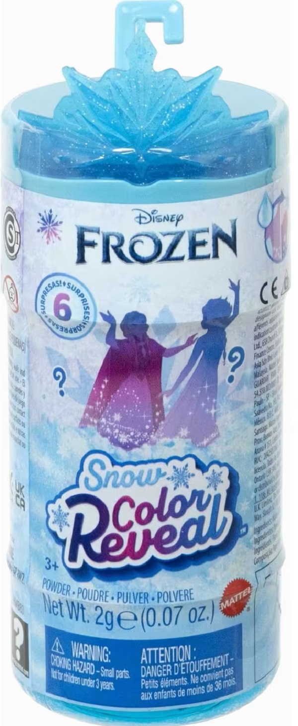 Papusa Snow Color Reveal: Disney Frozen