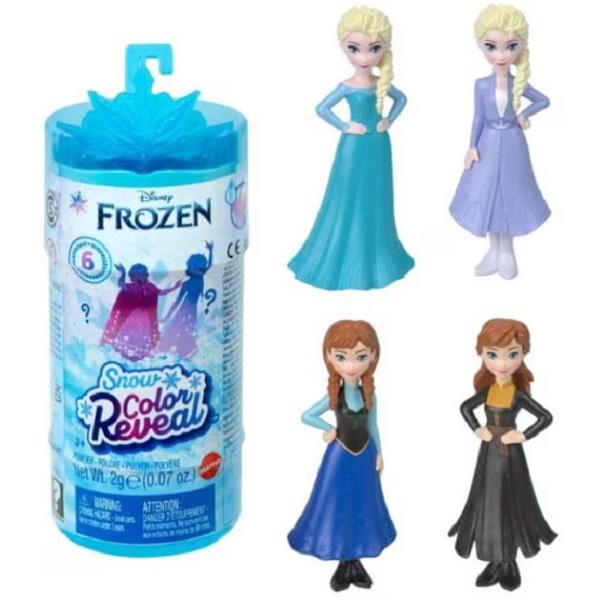 Papusa Snow Color Reveal: Disney Frozen