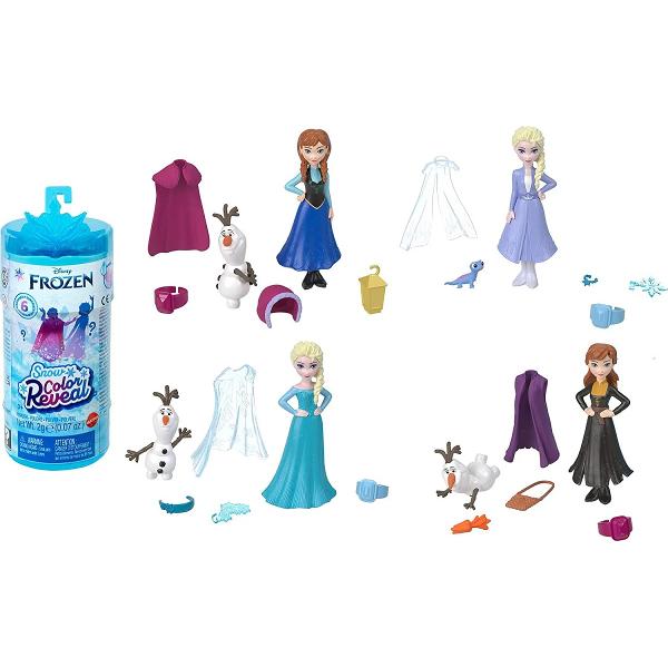 Papusa Snow Color Reveal: Disney Frozen