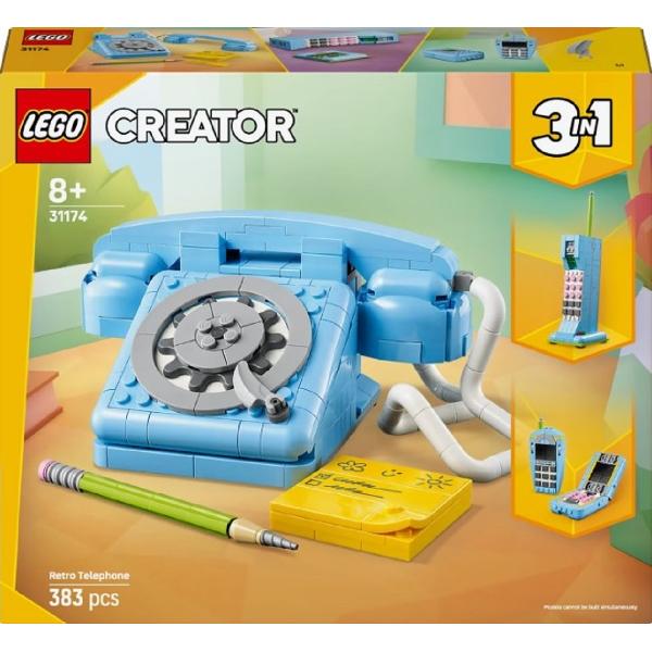 Lego Creator. Telefon retro
