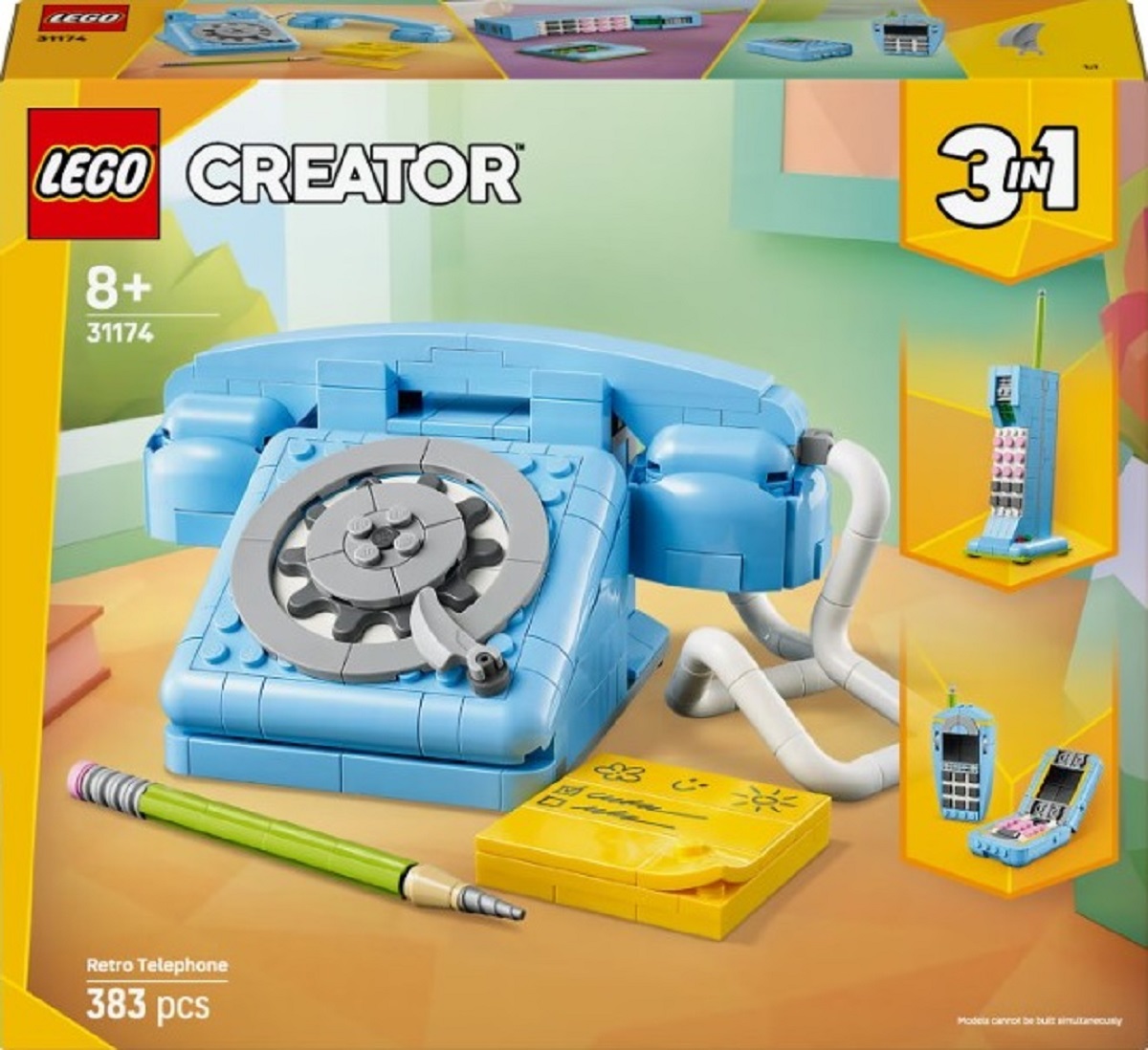 Lego Creator. Telefon retro