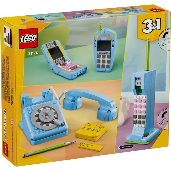 Lego Creator. Telefon retro