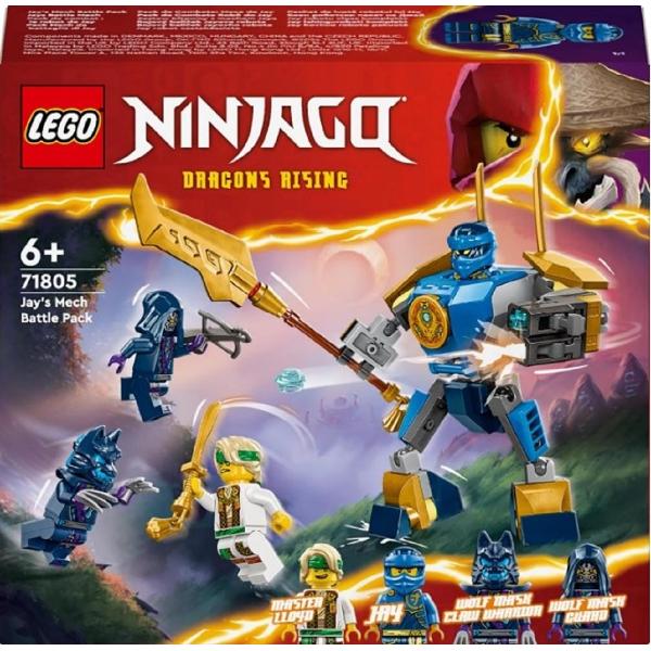 Lego Ninjago. Pachet de lupta robotul lui Jay