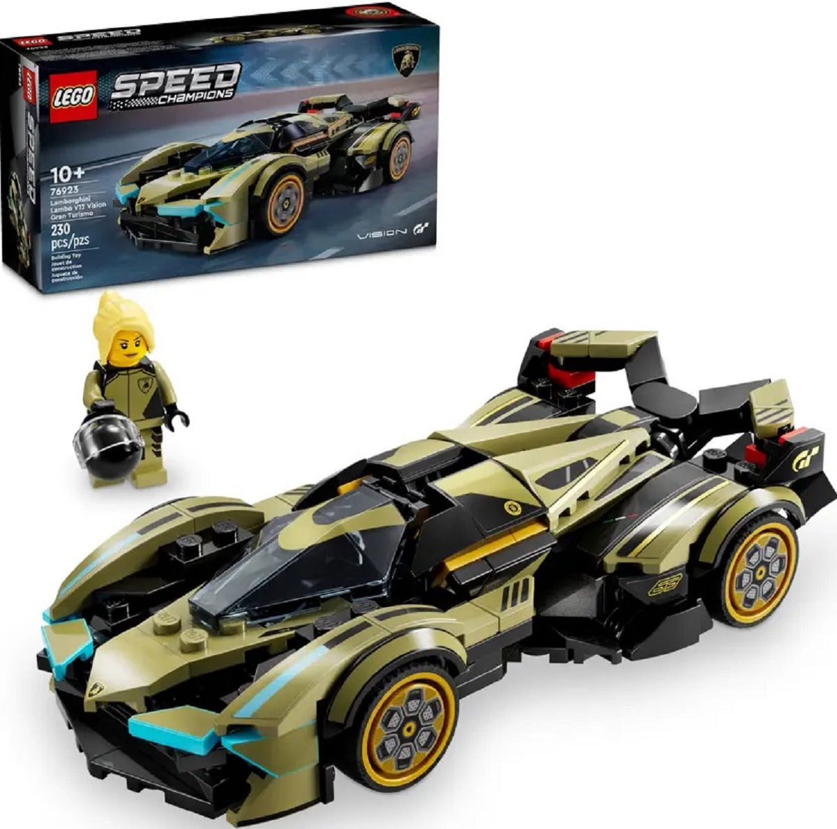 Lego Speed Champions: Supermasina Lamborghini. Lambo V12 Vision GT