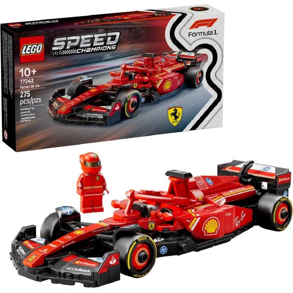 Lego Speed Champions: Masina de curse Formula 1. Ferrari SF-24