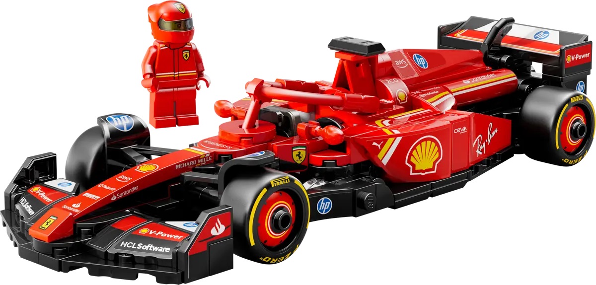 Lego Speed Champions: Masina de curse Formula 1. Ferrari SF-24