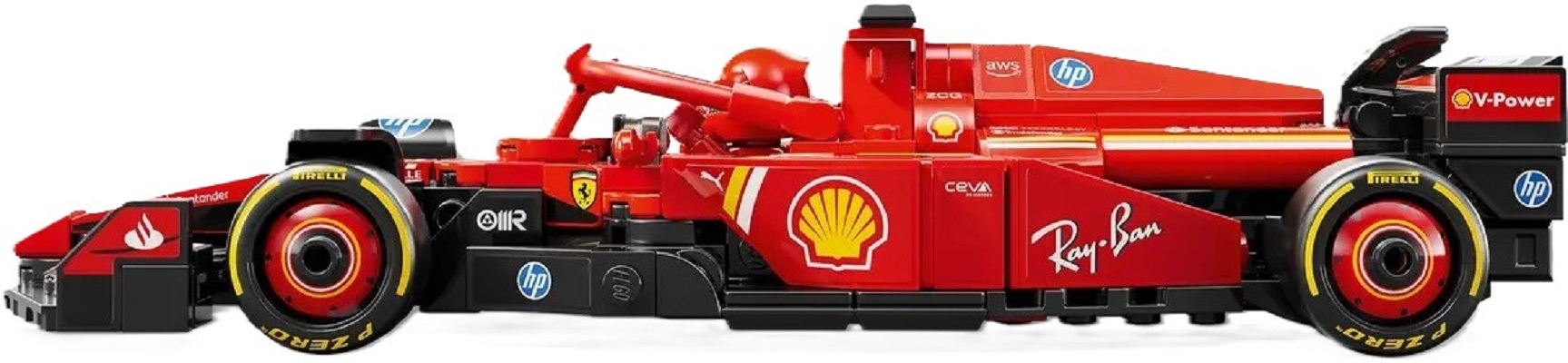 Lego Speed Champions: Masina de curse Formula 1. Ferrari SF-24