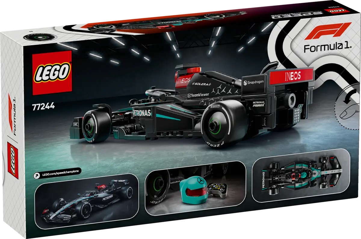 Lego Speed Champions: Masina de curse Formula 1. Mercedes-AMG W15