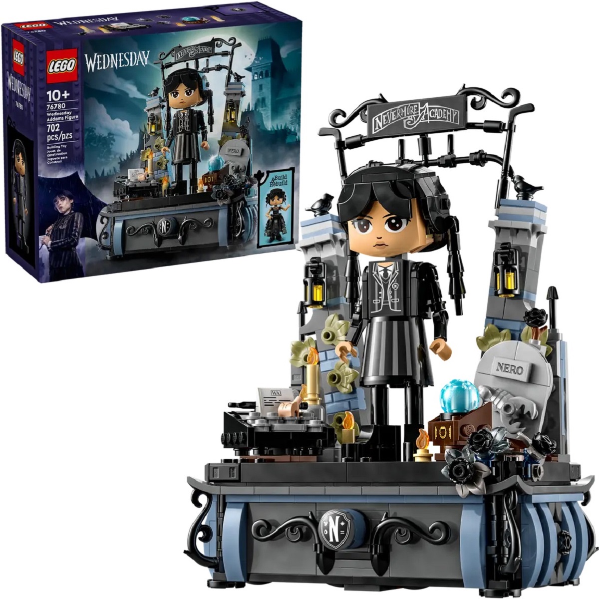 Lego Wednesday: Figurina Wednesday Addams