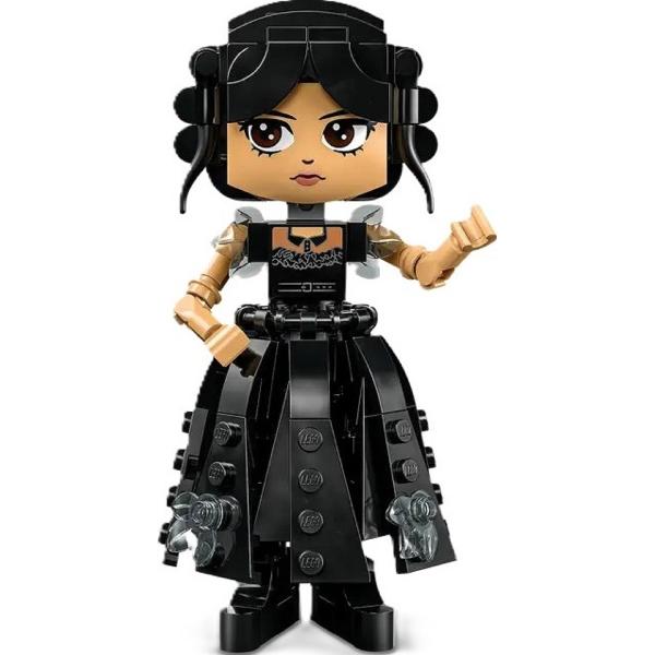 Lego Wednesday: Figurina Wednesday Addams