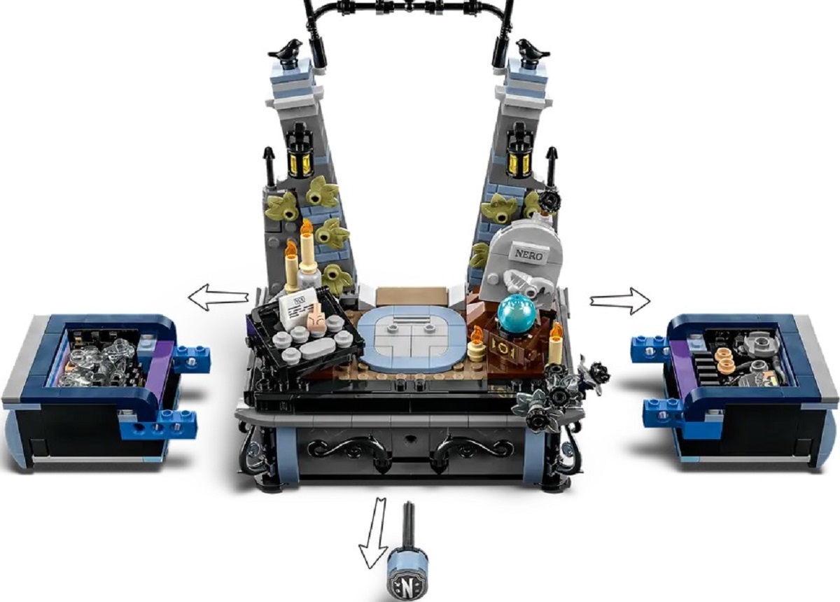 Lego Wednesday: Figurina Wednesday Addams