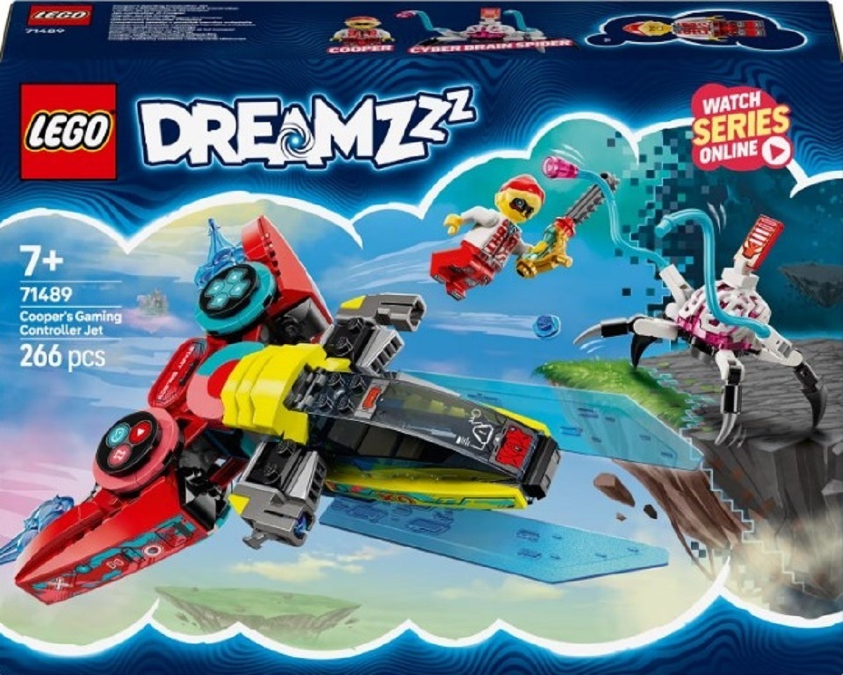Lego Dreamz. Controlerul-avion cu reactie al lui Cooper