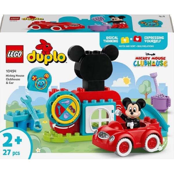 Lego Duplo. Clubul si masina lui Mickey Mouse