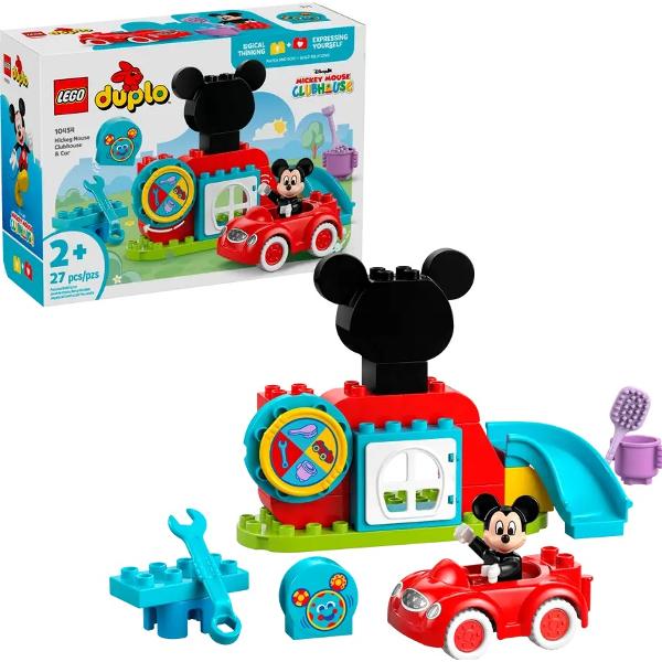 Lego Duplo. Clubul si masina lui Mickey Mouse