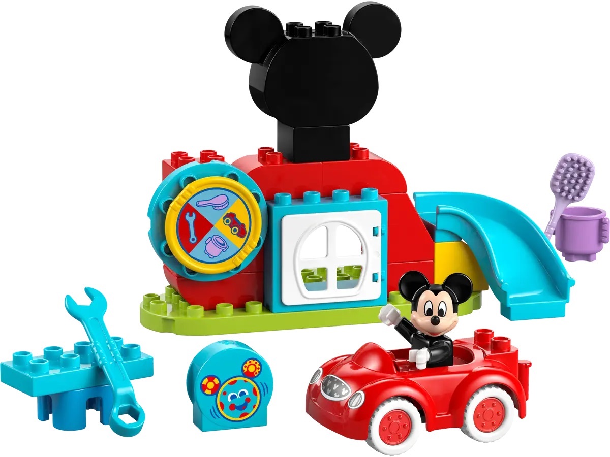 Lego Duplo. Clubul si masina lui Mickey Mouse