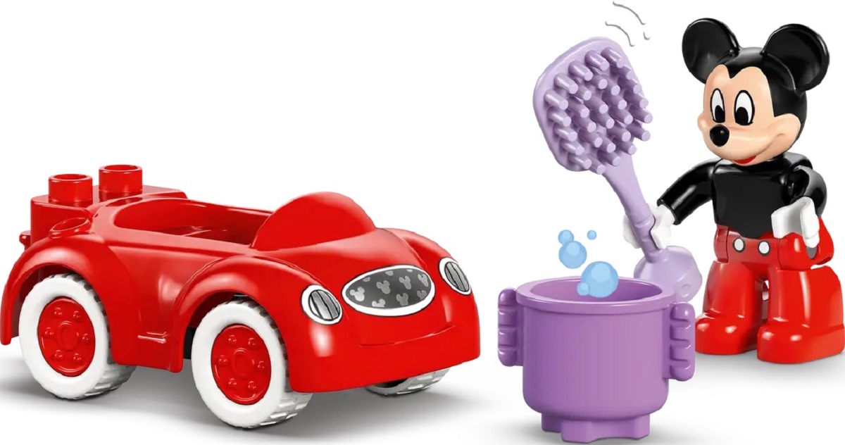 Lego Duplo. Clubul si masina lui Mickey Mouse