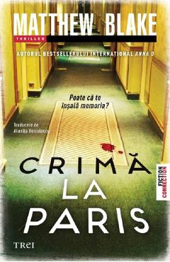 Coperta cărții 'Crimă la Paris - Matthew Blake'