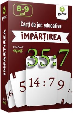Impartirea. Carti de joc educative