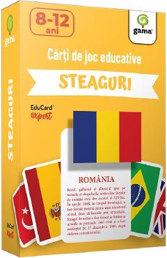 Coperta cărții 'Steaguri. Cărți de joc educative'