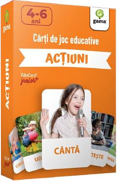 Poza produsului Actiuni. Carti de joc educative