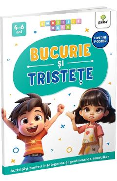 Coperta cărții 'Bucurie și tristețe. Emoțiile mele'
