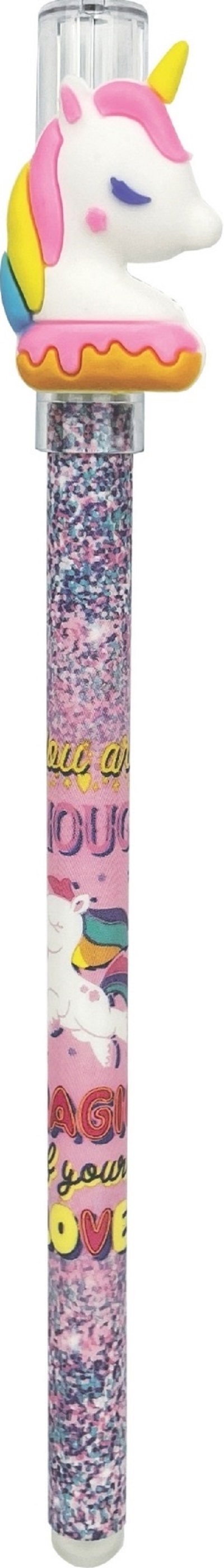 Pix cu cerneala termosensibila: Pix roz Unicorn. You Are Enough. Upsy Nagic
