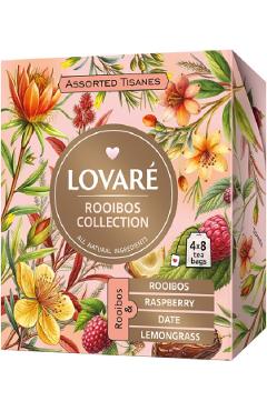 Poza produsului Set ceai: 4 arome x 8 pliculete. Ceai Tisanes Rooibos