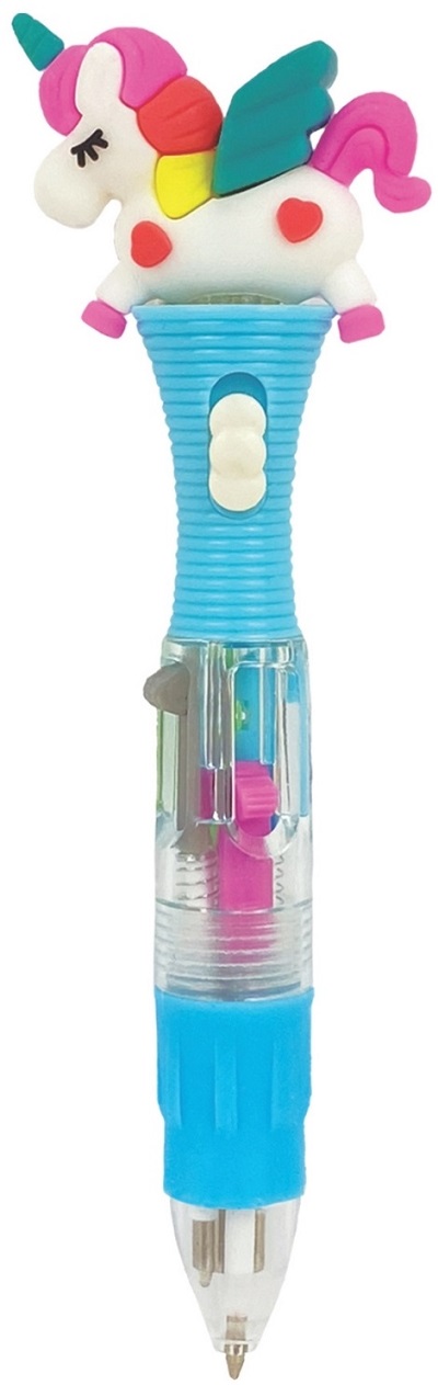 Pix multicolor mini cu 4 culori si LED: Dreamy. Bleu