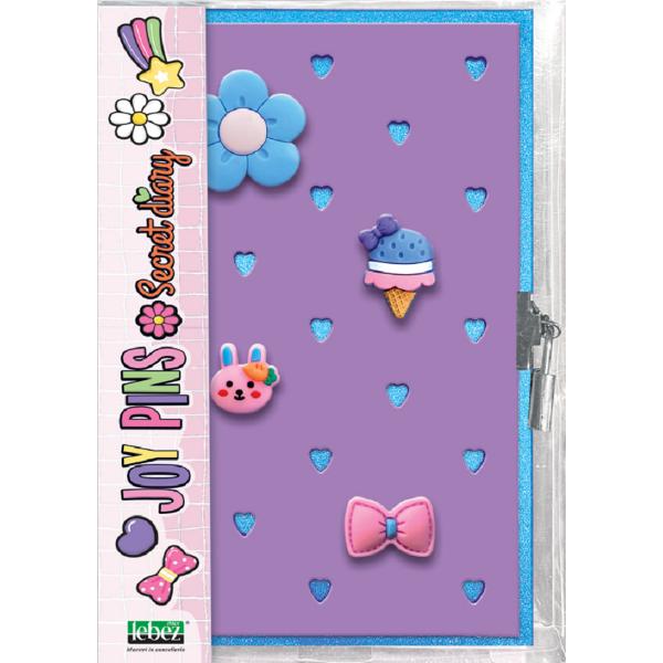 Jurnal cu decoratiuni 3D. Joy Pins Mov