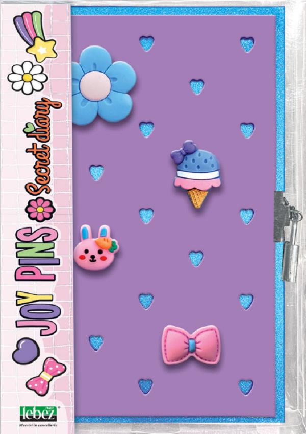 Jurnal cu decoratiuni 3D. Joy Pins Mov