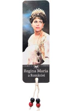 Imaginea produsului 'Semn de carte accesorizat: Regina Maria a României'